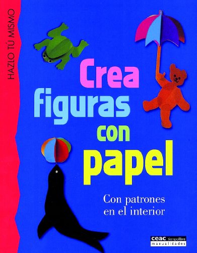 Crea figuras con papel: Con patrones en el interior (Manualidades)