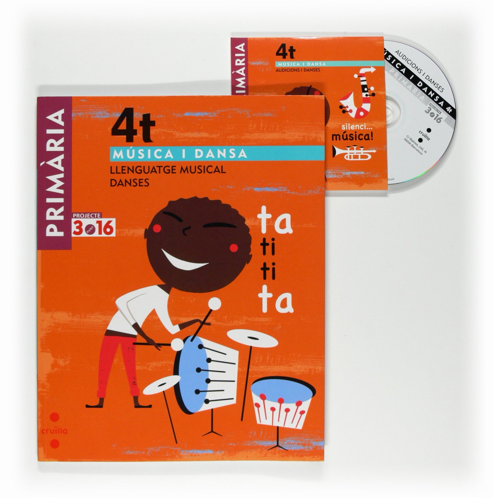 Música i dansa. Llenguatge musical. Danses. 4 Primària. Projecte 3.16 - 9788466118637 (PROJECTO 3.16)