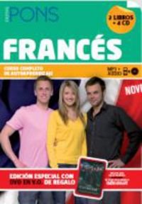 Curso Completo Pons Francés (2 libros + 4 CD + DVD)