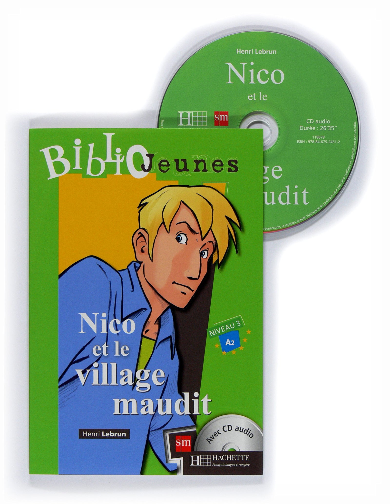 Nico et le village maudit. Bibliojeunes. Niveau A2 - 9788467524512