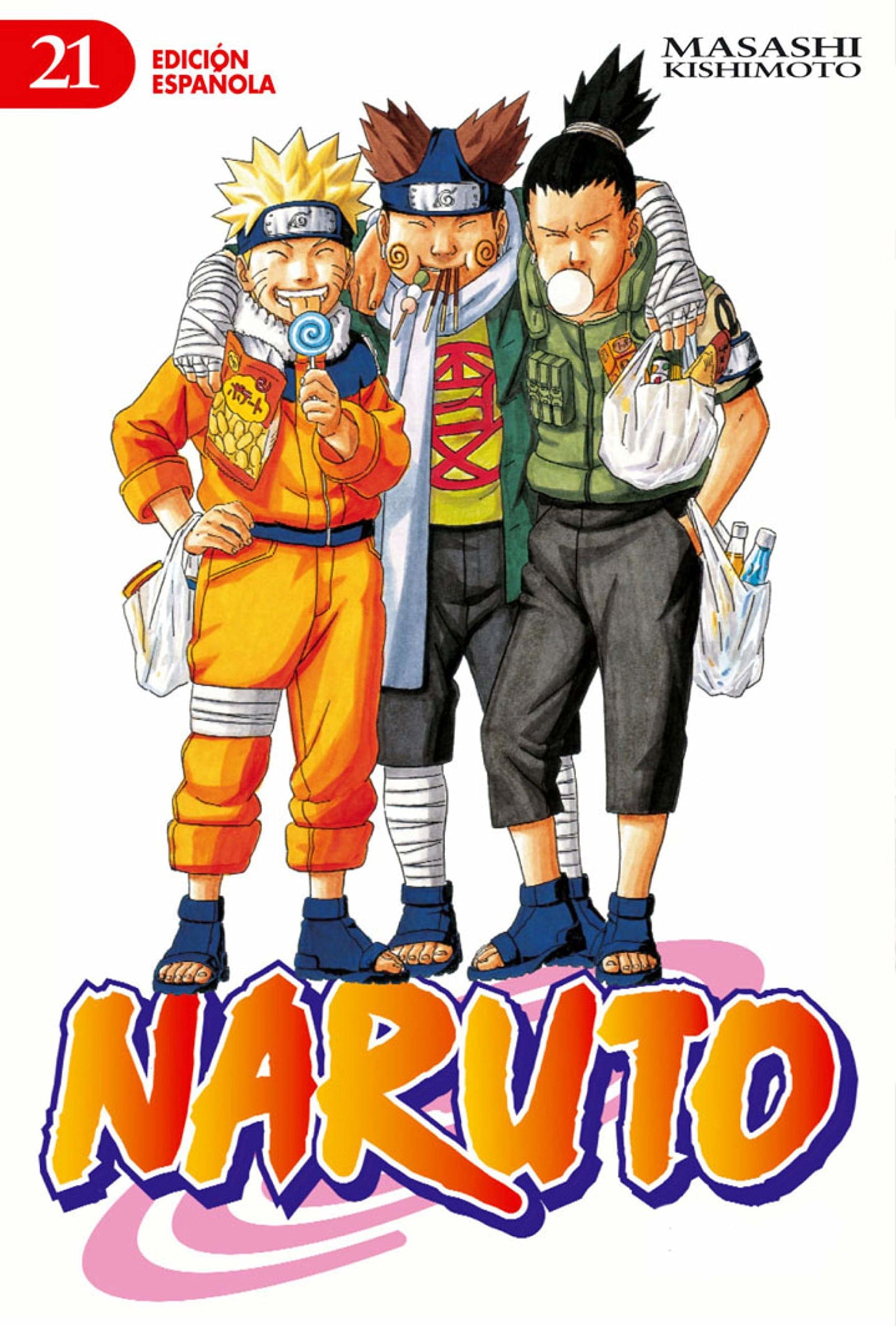 Naruto nº 21/72 (Manga Shonen)