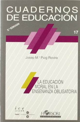 La educación moral en la enseñanza obligatoria