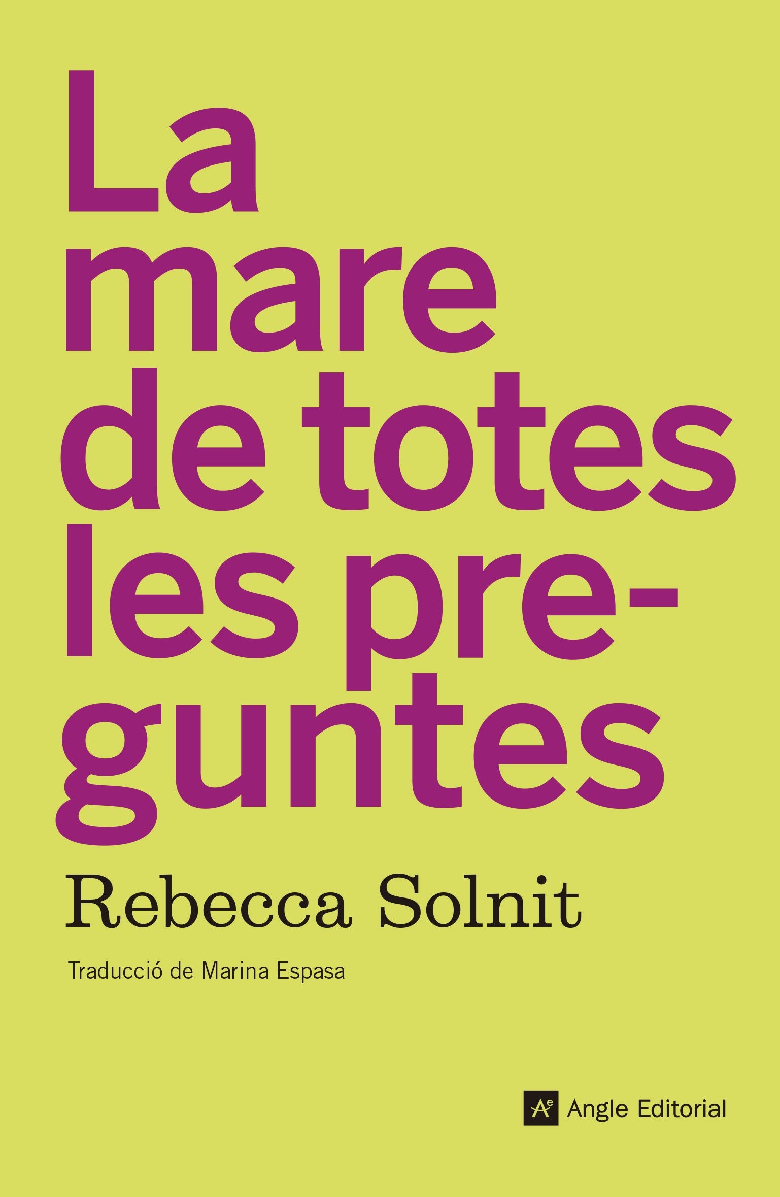 La mare de totes les preguntes: 105 (El fil d'Ariadna)