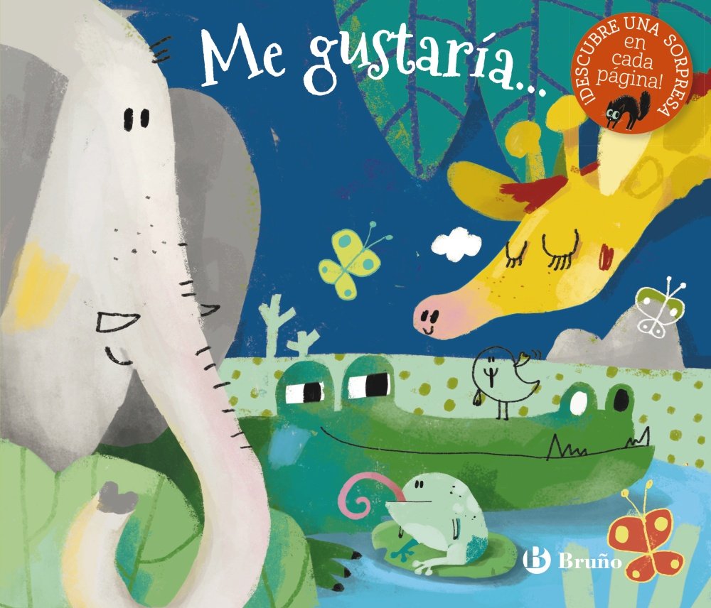 Me gustaría... (Castellano - A PARTIR DE 3 AÑOS - MANIPULATIVOS (LIBROS PARA TOCAR, JUGAR Y PINTAR), POP-UPS - Otros libros)