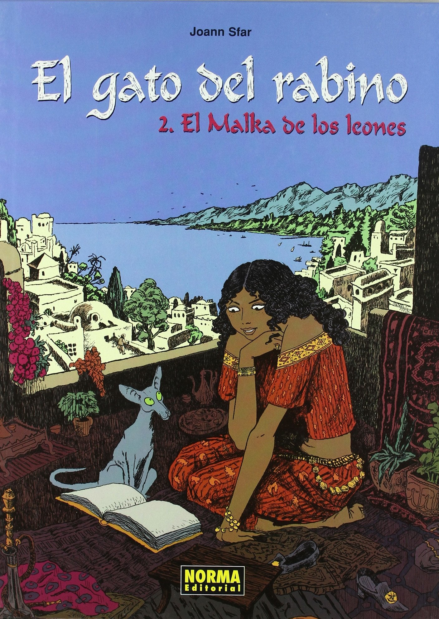 EL GATO DEL RABINO 2. EL MALKA DE LOS LEONES (CÓMIC EUROPEO)
