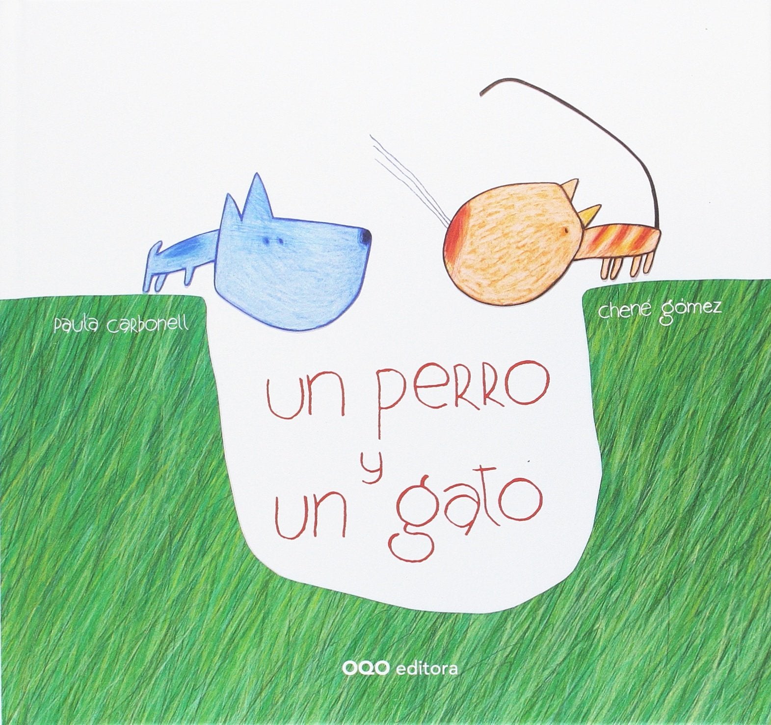 Un perro y un gato