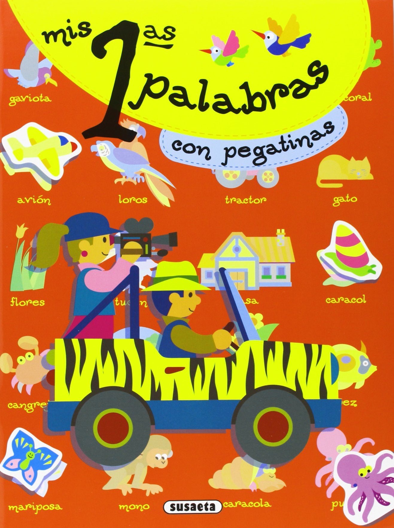 Mis primeras palabras con pegatinas (2 títulos)