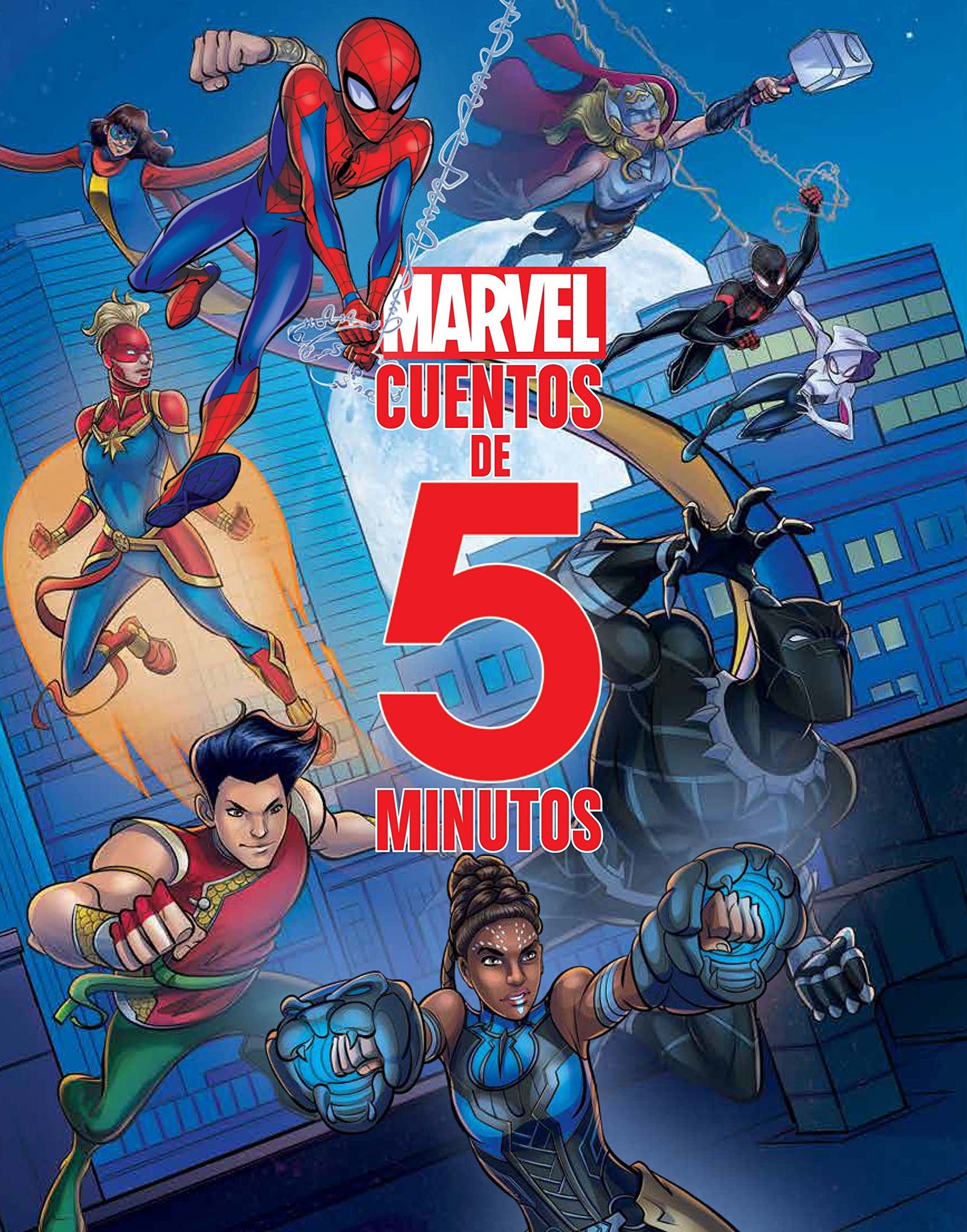 Marvel. Cuentos de 5 minutos. Volumen 2: Recopilatorio de cuentos (Marvel. Superhéroes)