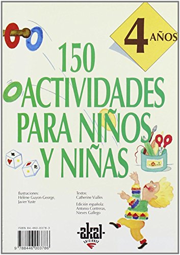 150 actividades para niños y niñas de 4 años: 14 (Libros de actividades)