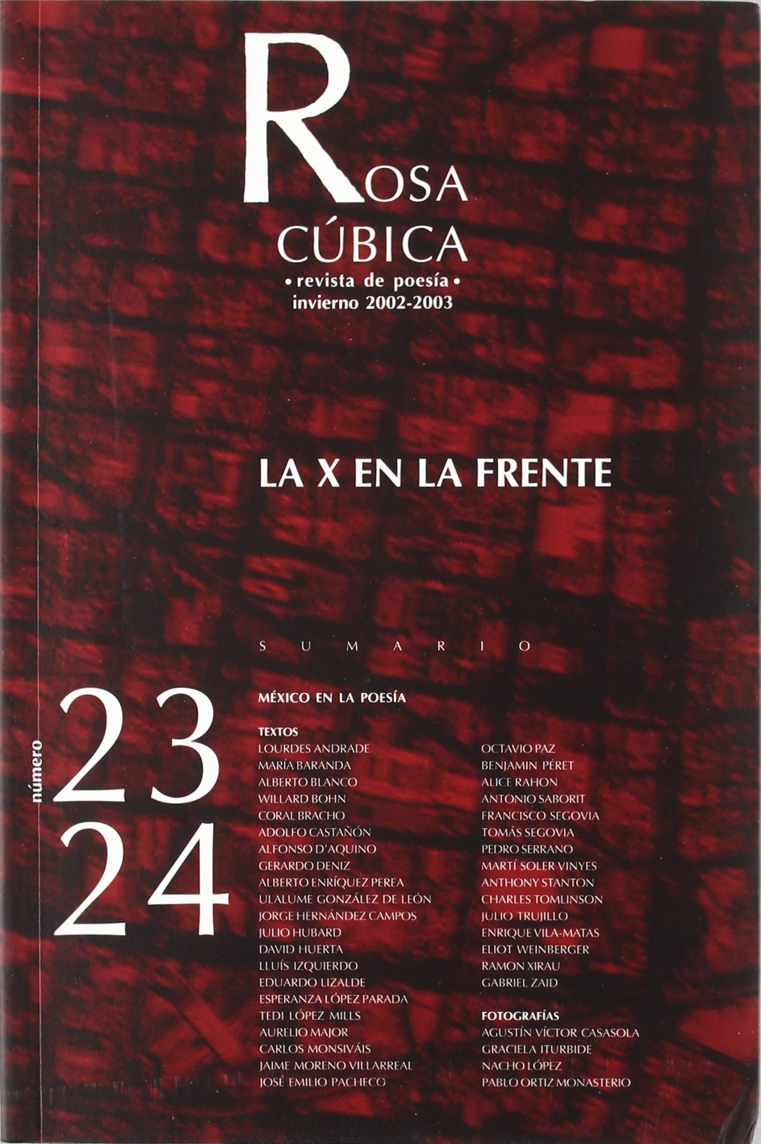 Rosa Cubica Revista De Poesia Nｧ2