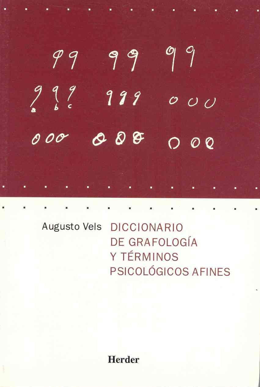 Diccionario de grafología y términos psicológicos afines (SIN COLECCION)