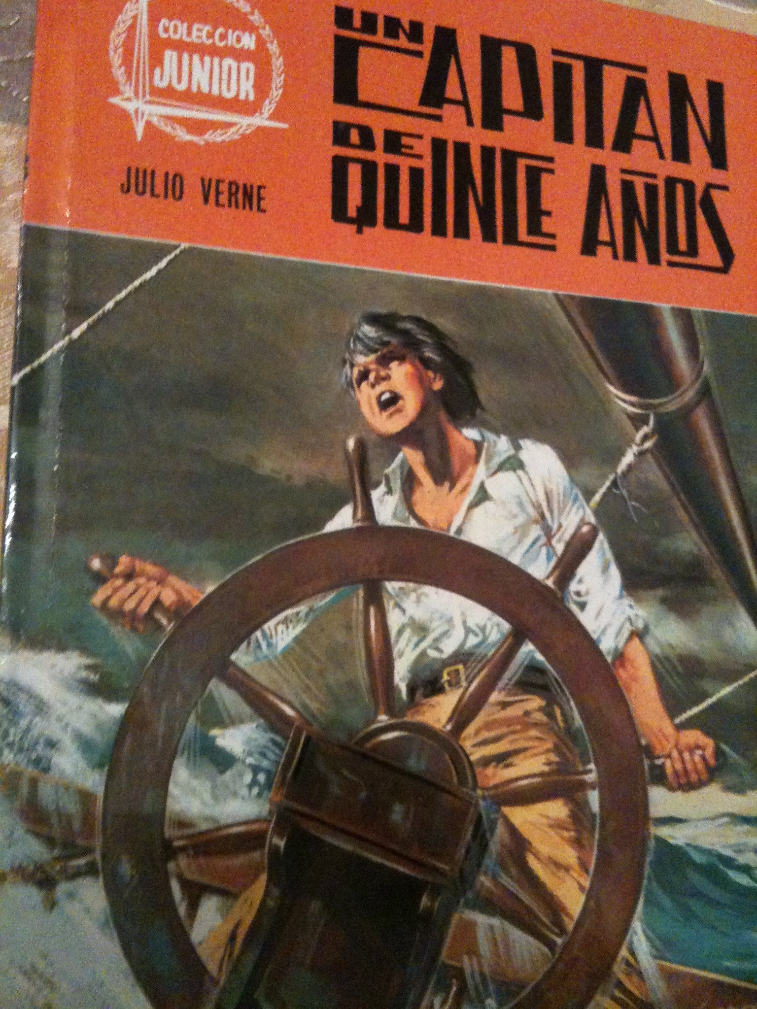 UN CAPITÁN DE QUINCE AÑOS-1975-COLECCIÓN JUNIOR