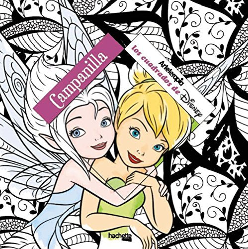 Arteterapia. Los cuadrados de Disney: Campanilla (Hachette HEROES - DISNEY - Arteterapia)