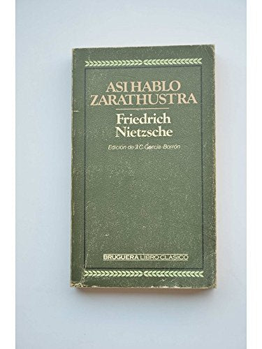 Así habló Zarathustra