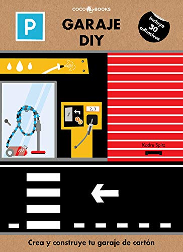 Garaje DIY Crea y construye tu garaje de cartón (INFANTIL)
