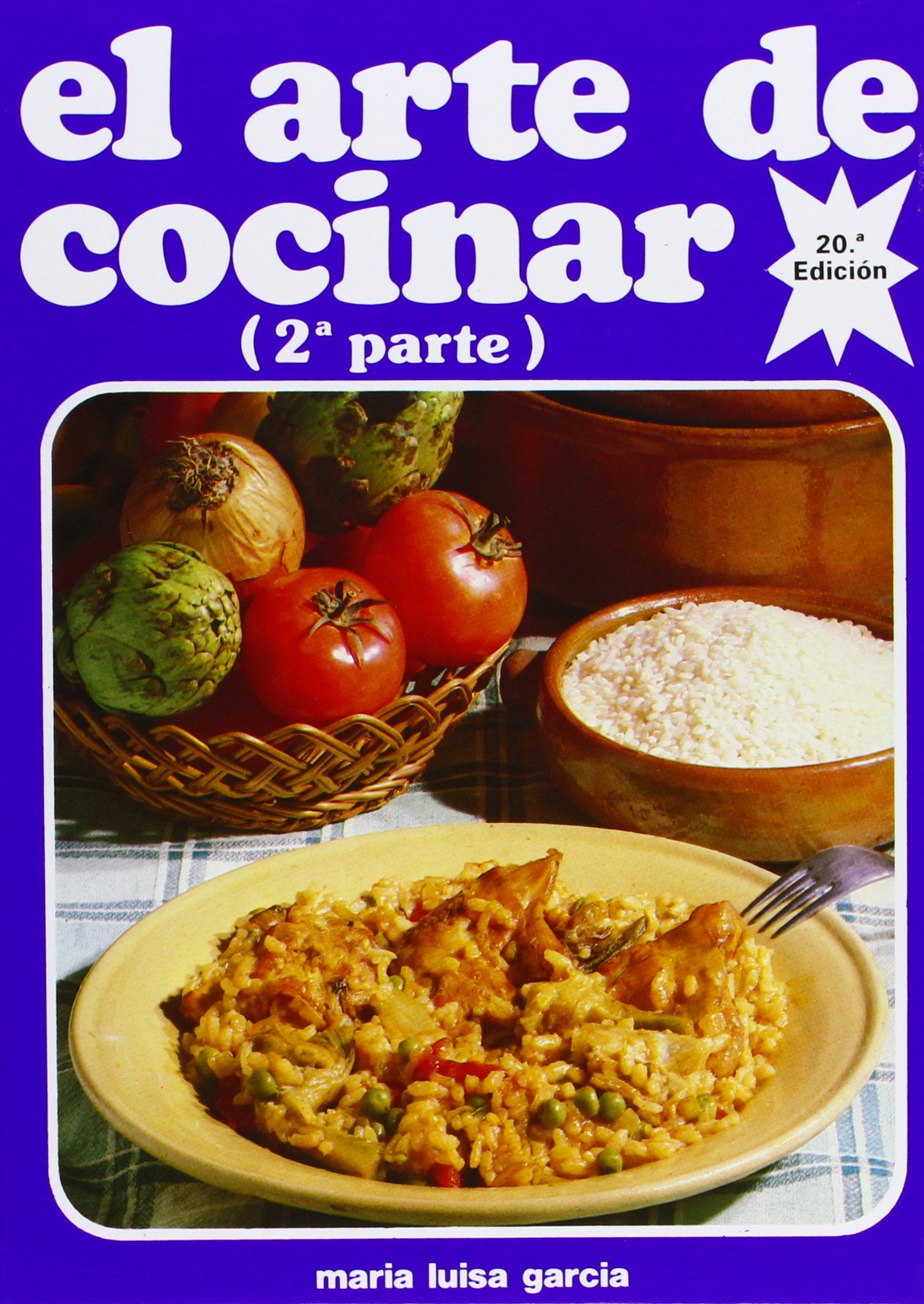 ARTE DE COCINAR-2 PARTE-AZUL (SIN COLECCION)