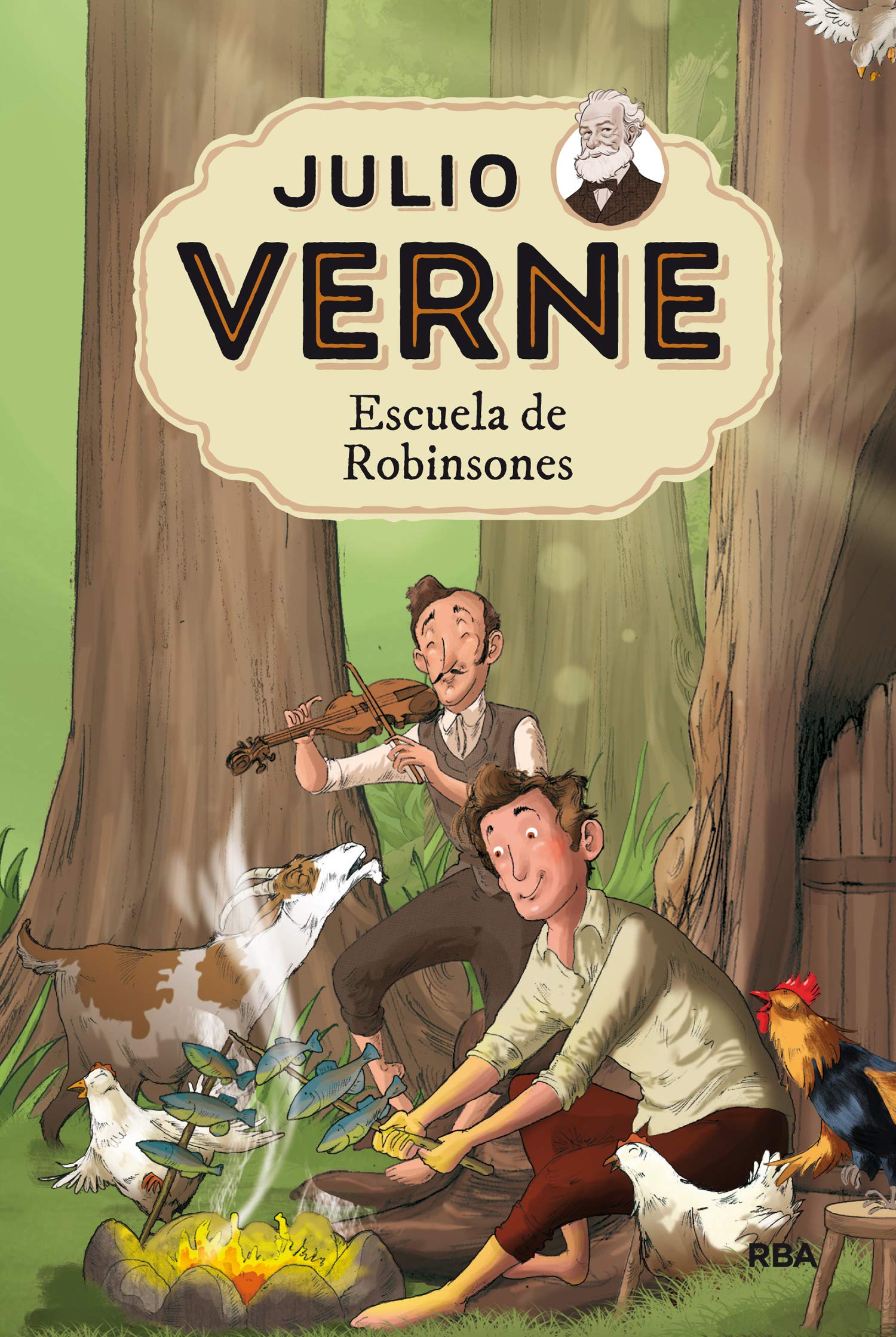 Julio Verne - Escuela de Robinsones (edición actualizada, ilustrada y adaptada)