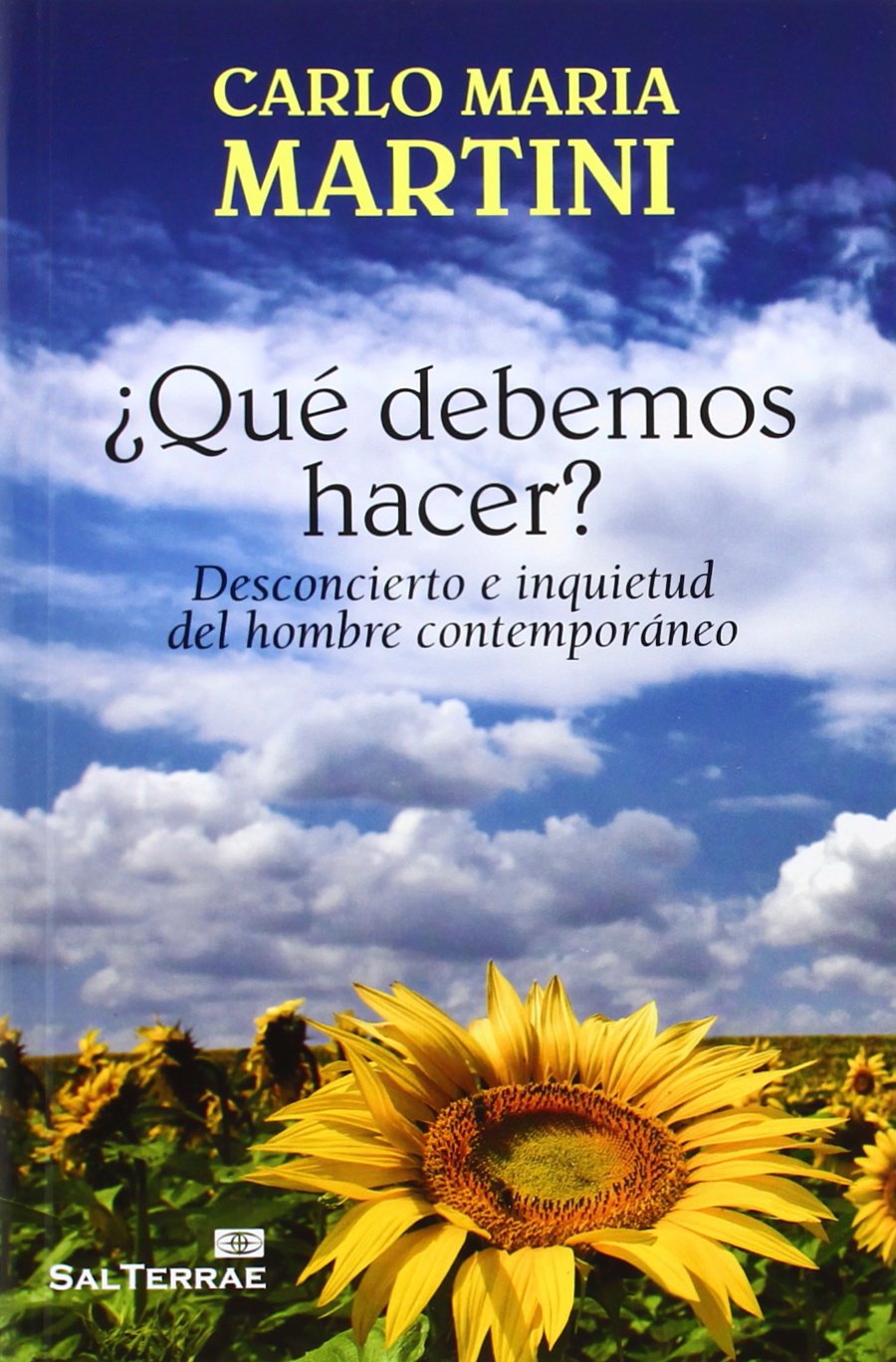 Que Debemos Hacer? Desconcierto E Inquietud Del Homb: Desconcierto e inquietud del hombre contemporáneo: 320 (Pozo de Siquem)