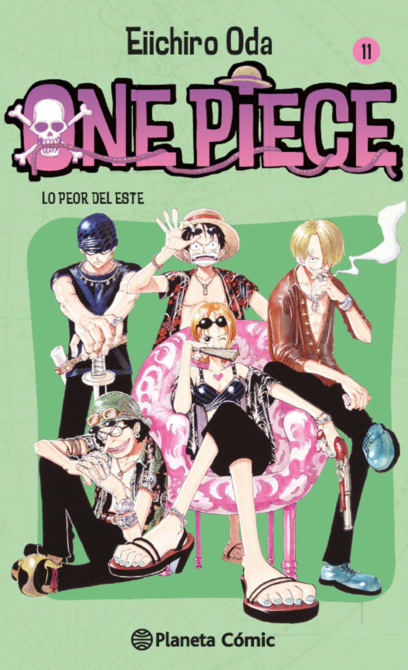 One Piece nº 011: Lo peor del este (Manga Shonen)
