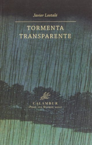 Tormenta transparente (Calambur Poesía)