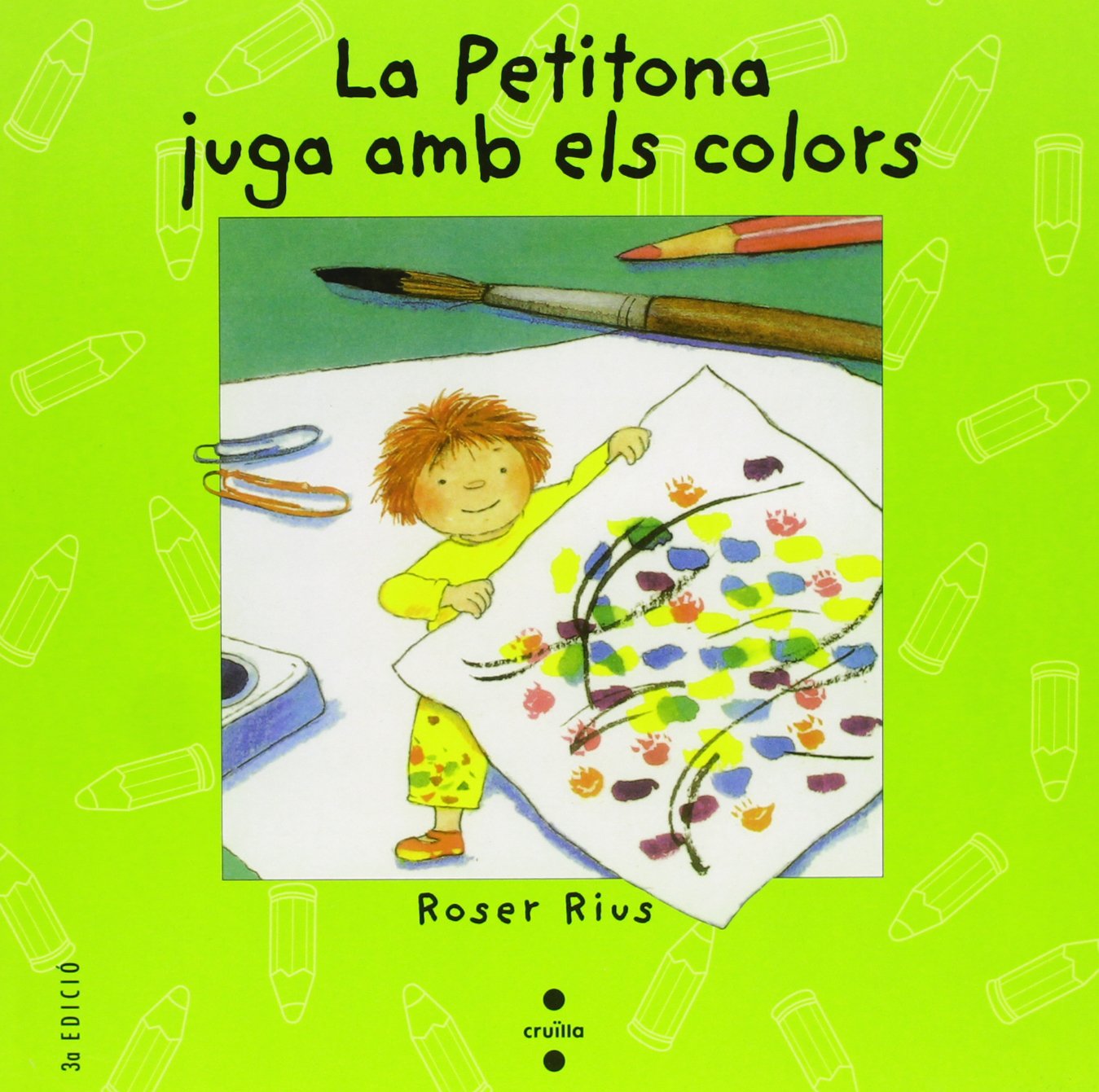 La Petitona juga amb els colors