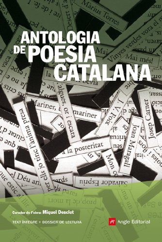 Antologia de poesia catalana (Angle Lector)