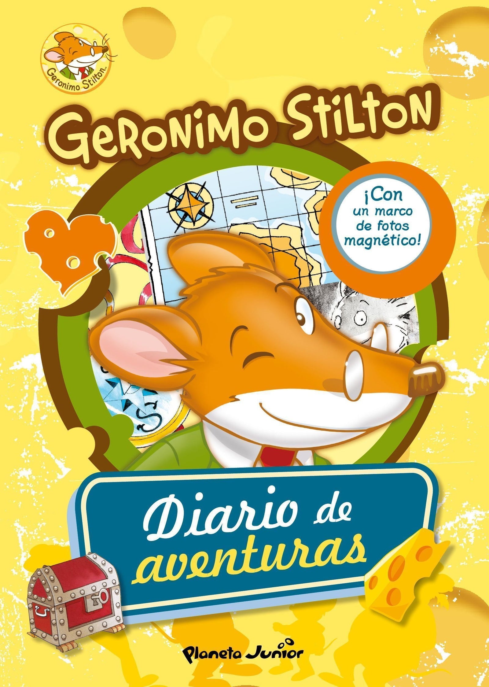 Geronimo Stilton. Diario de aventuras: Con un marco de fotos magnético (Actividades Stilton)