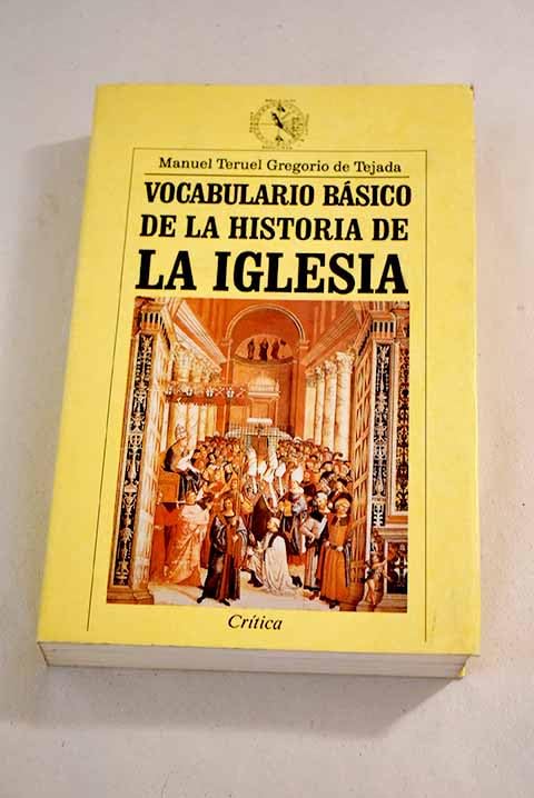 Vocabulario basico de historia de la iglesia