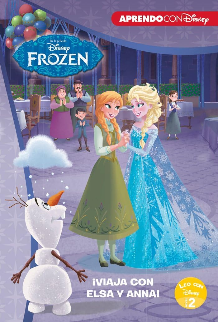 Frozen. Leo con Disney (Nivel 2). ¡Viaja con Elsa y Anna! (Disney. Lectoescritura): .: . (Aprendo con Disney)