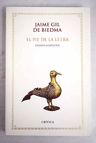 El pie de la letra