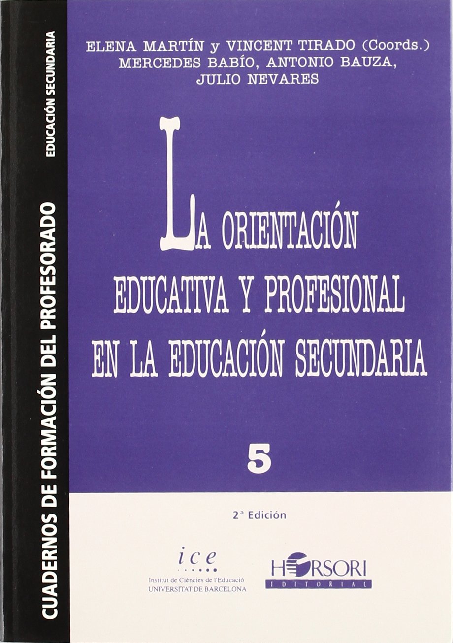 La orientación educativa y profesional en la educación secundaria