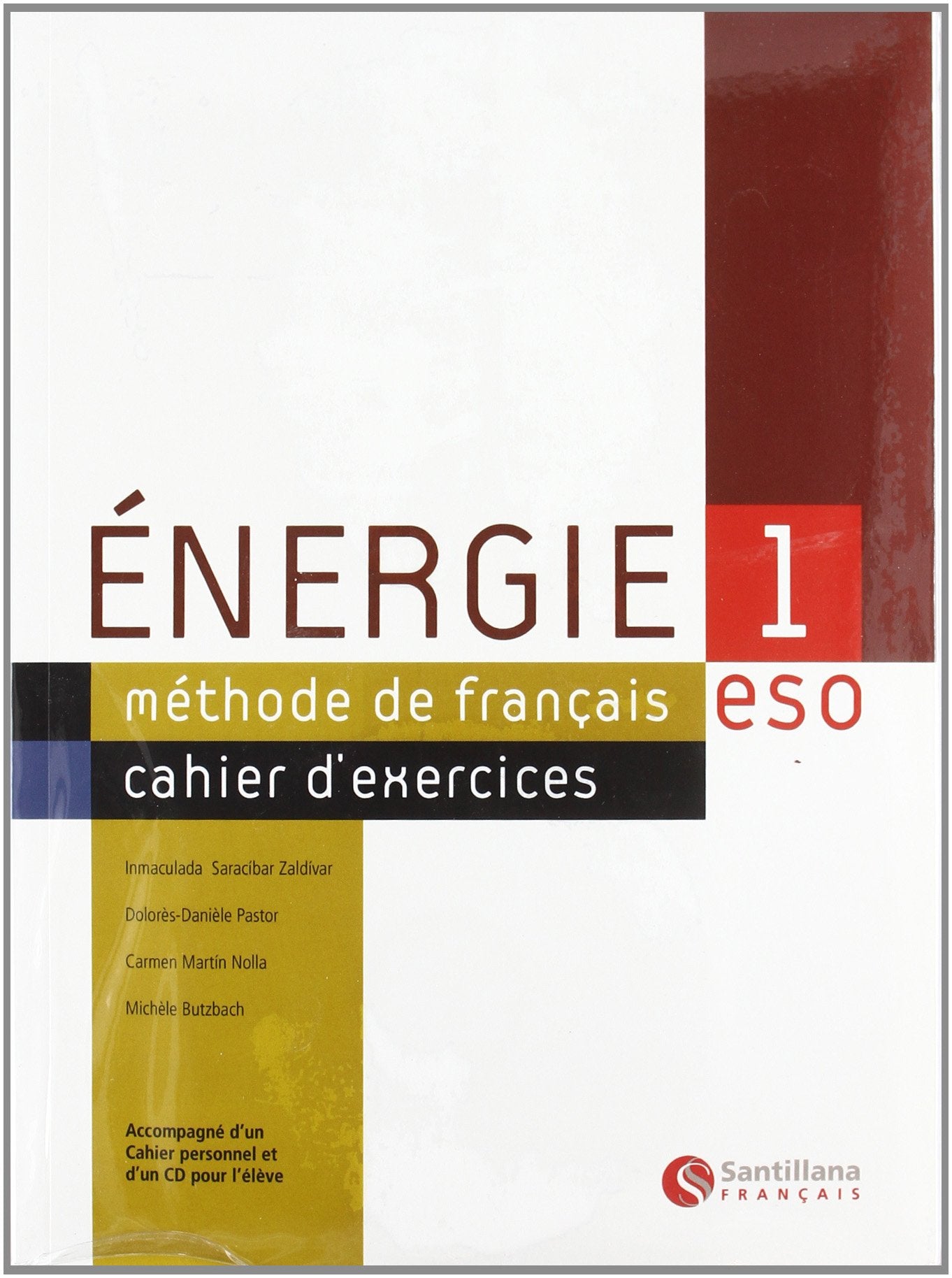 Energie 1 Cahier de Exercises - 9788429486674