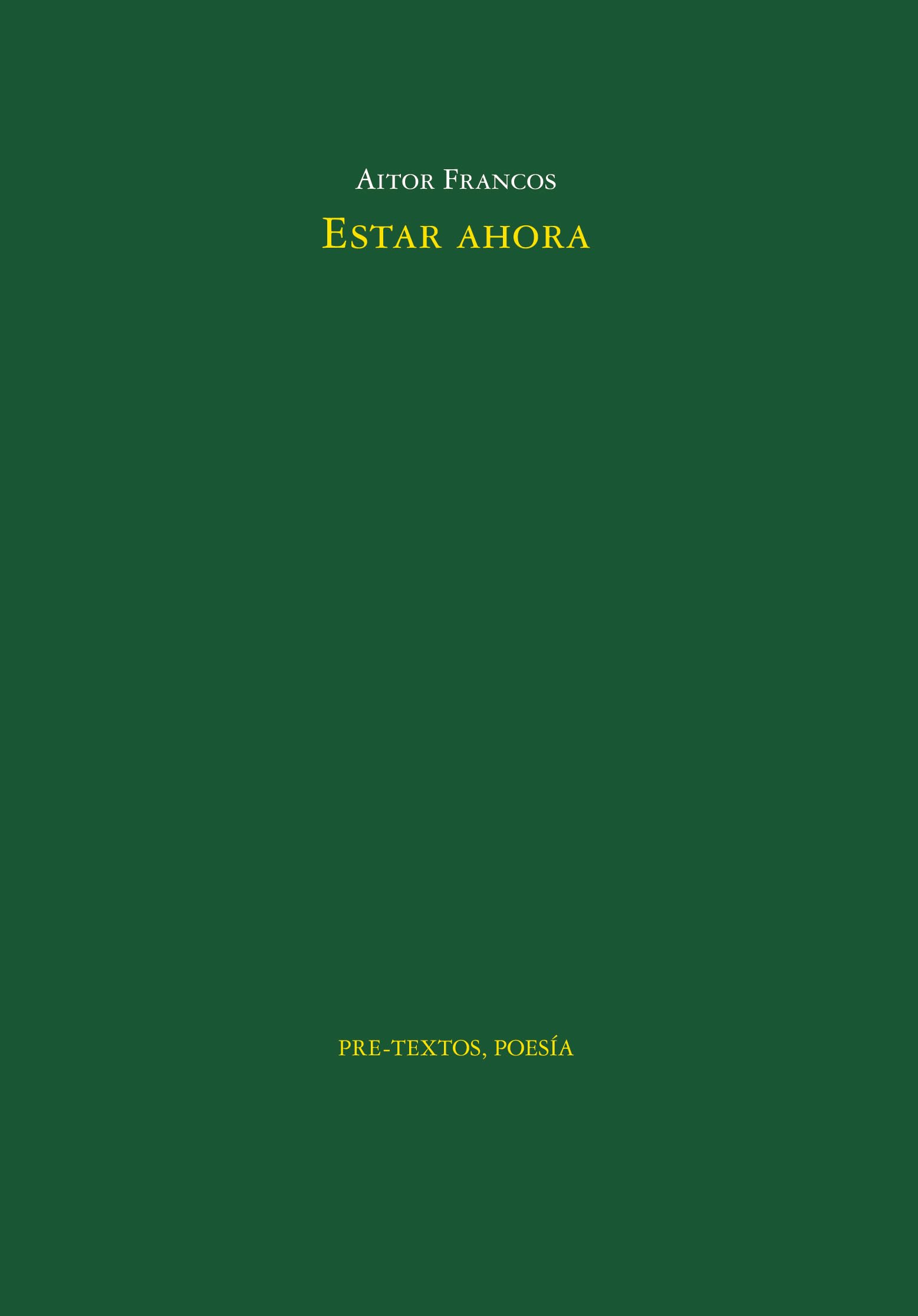 Estar ahora: 1881 (Poesía)