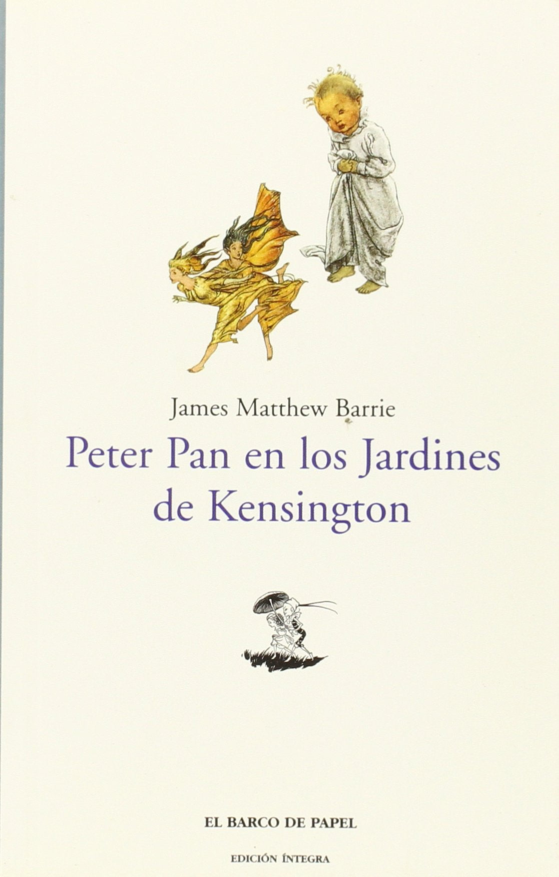 Peter Pan en los jardines de Kensington