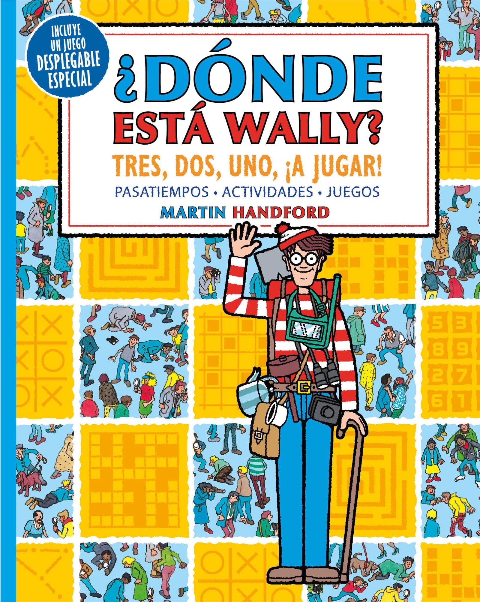 ¿Dónde está Wally? - Tres, dos, uno, ¡a jugar!: Pasatiempos · Actividades · Juegos (Busca y encuentra)