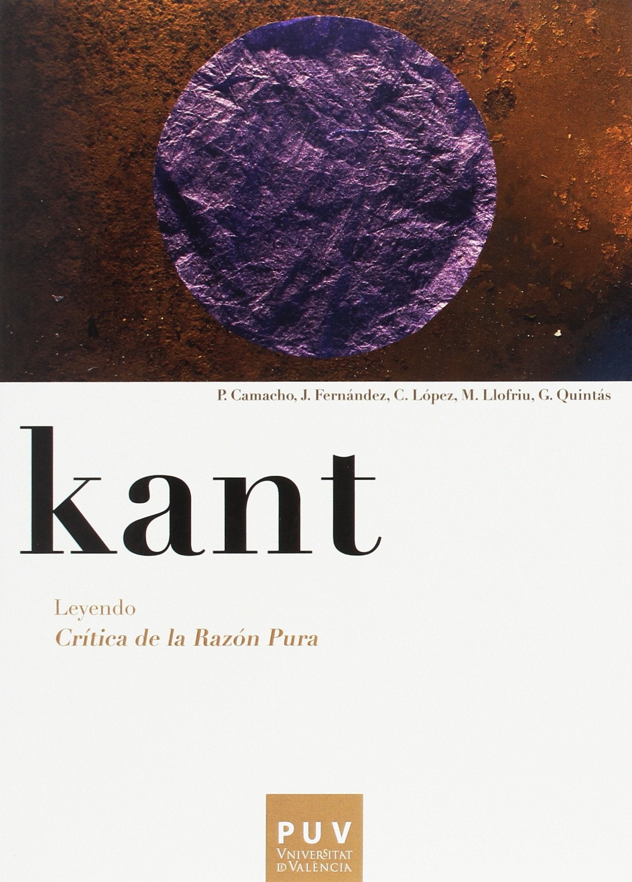 Kant. Leyendo Crítica de la razón pura (Filosofía Bachillerato)