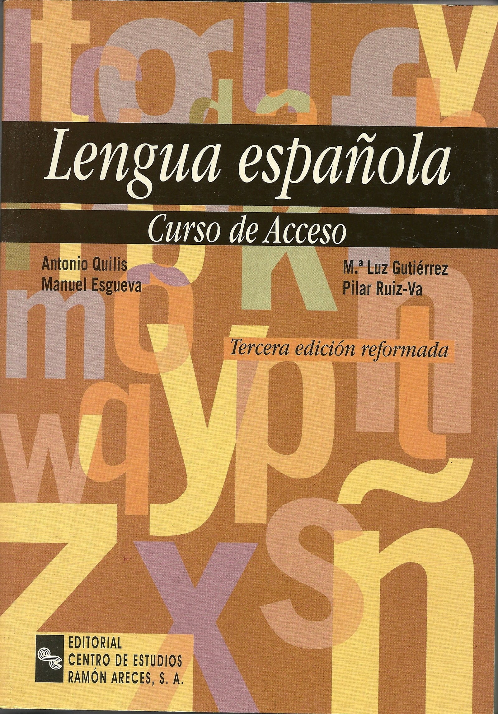 Lengua española. curso de acceso