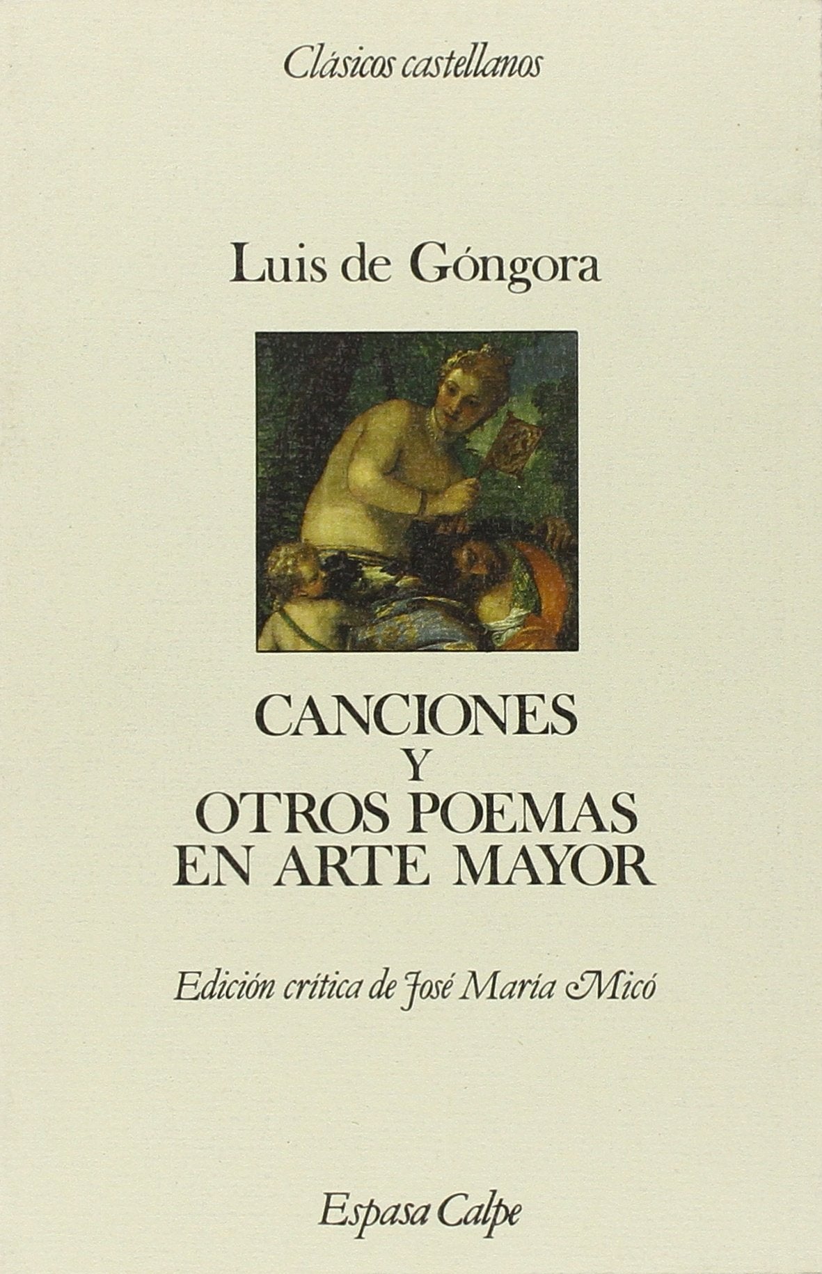 Canciones y otros poemas en arte mayor
