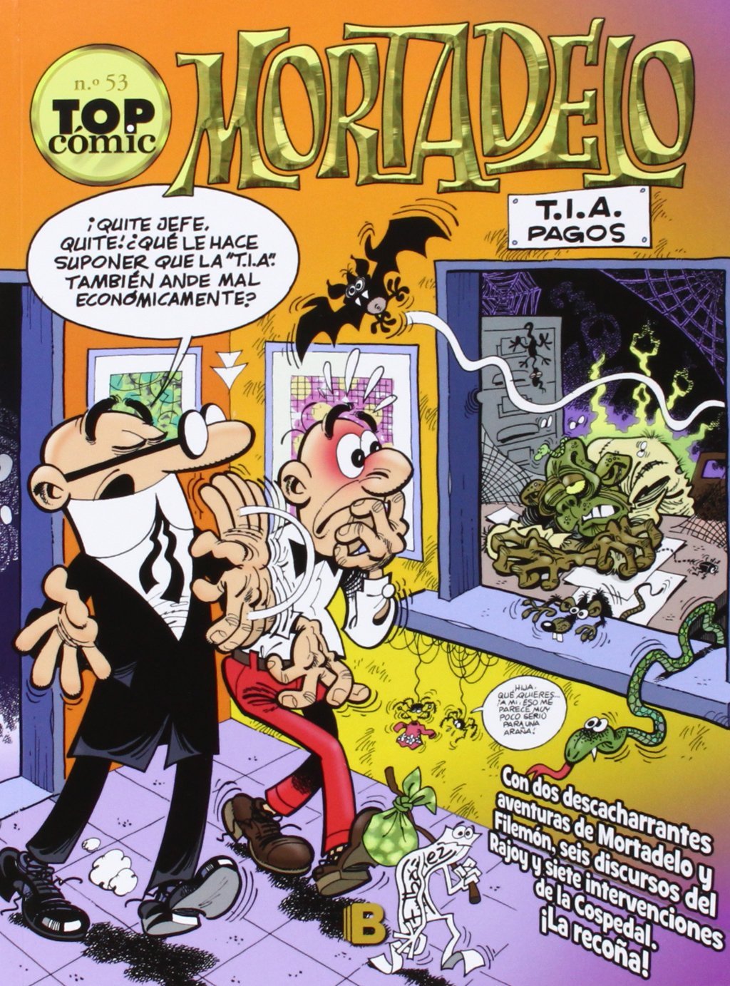 ¡Broommm! | La Prensa Cardiovascular (Top Cómic Mortadelo 53) (Bruguera Clásica)