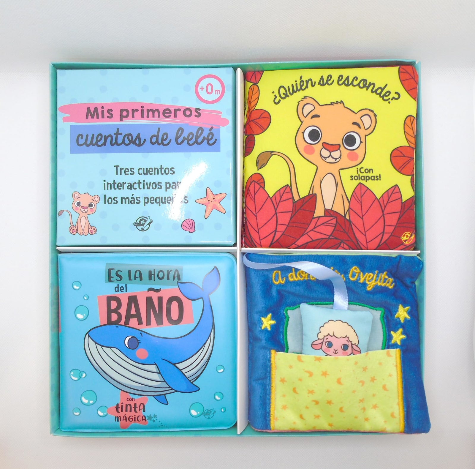 Mis primeros cuentos de bebé - Tres cuentos interactivos para los más pequeños