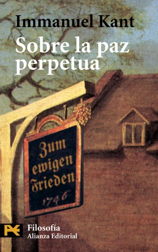 Sobre la paz perpetua (El Libro De Bolsillo - Filosofía)