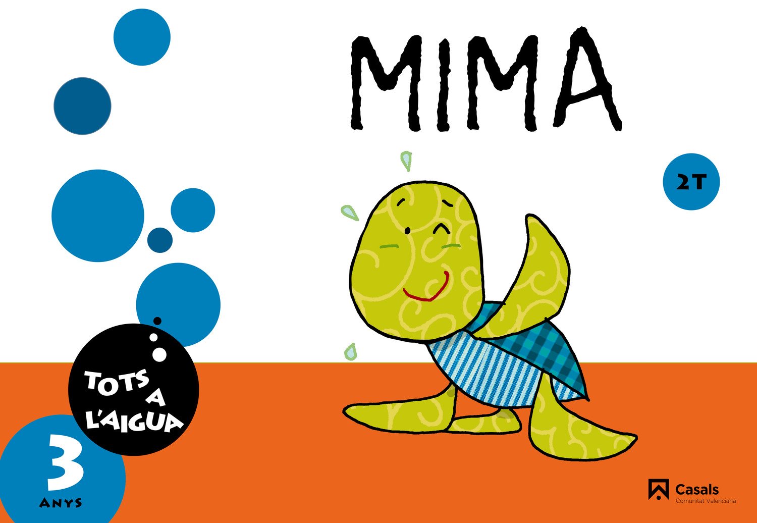 Mima 3 anys. 2n trimestre. Tots a l'aigua (Comunitat Valenciana) - 9788421853719