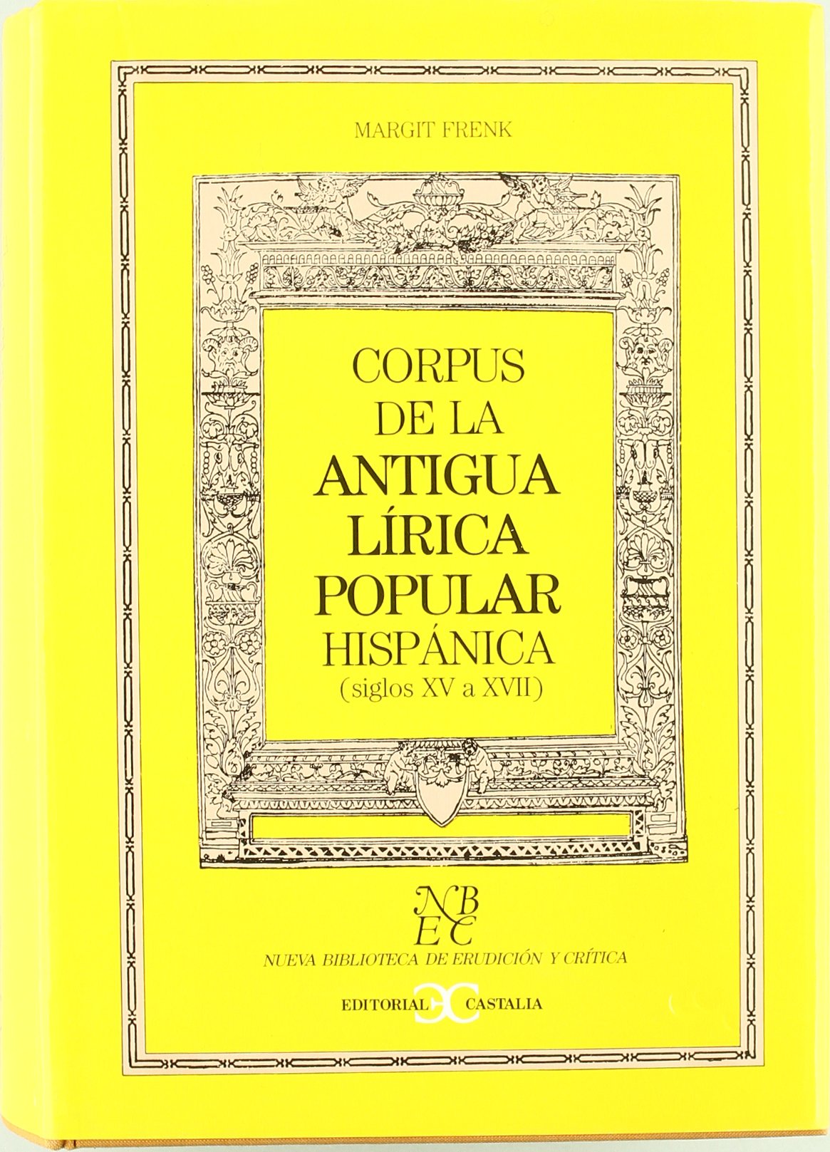 Corpus de la antigua lírica                                                     .
