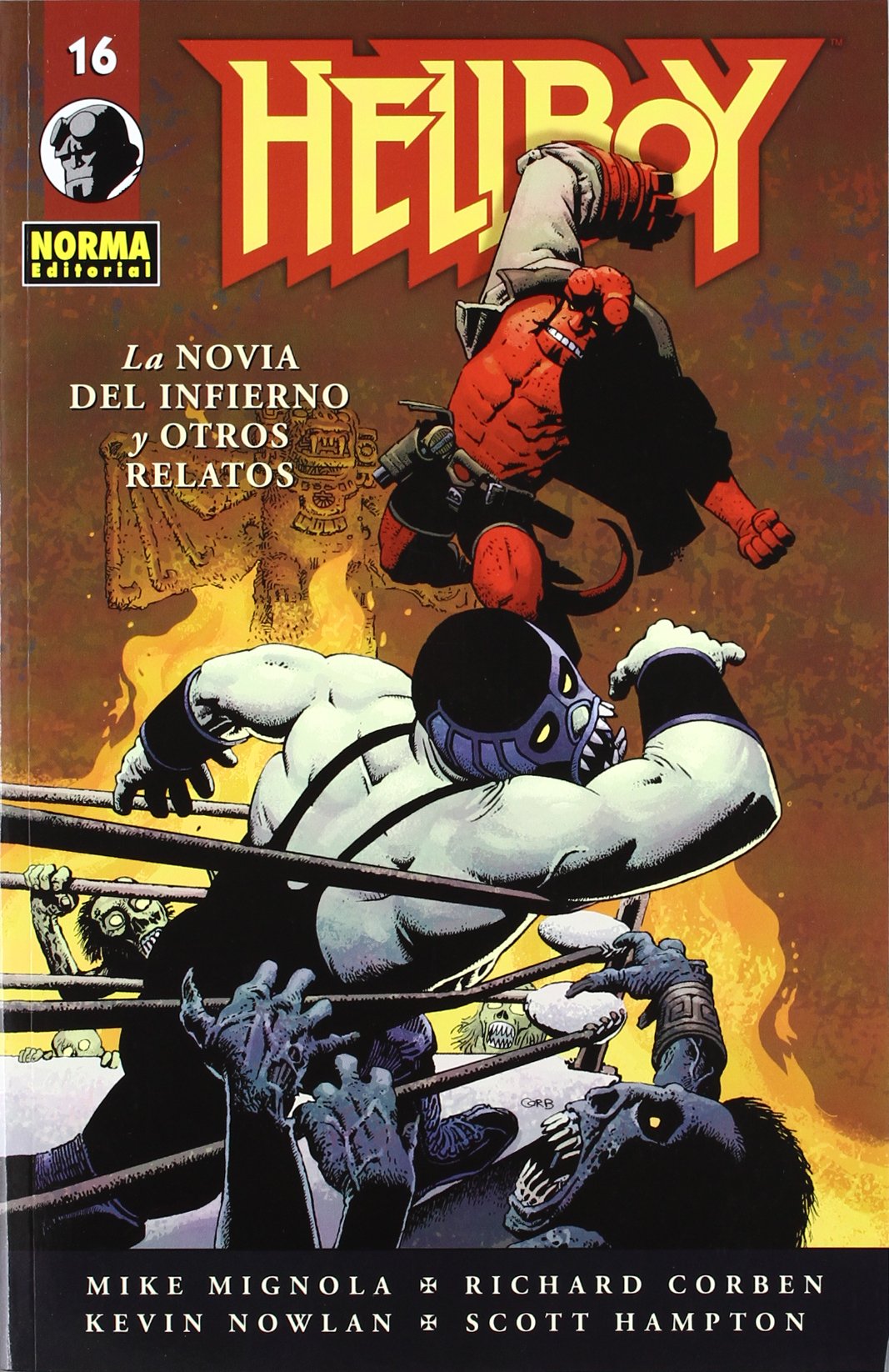 HELLBOY 16 R.: LA NOVIA DEL INFIERNO Y OTRO (CÓMIC AMERICANO)