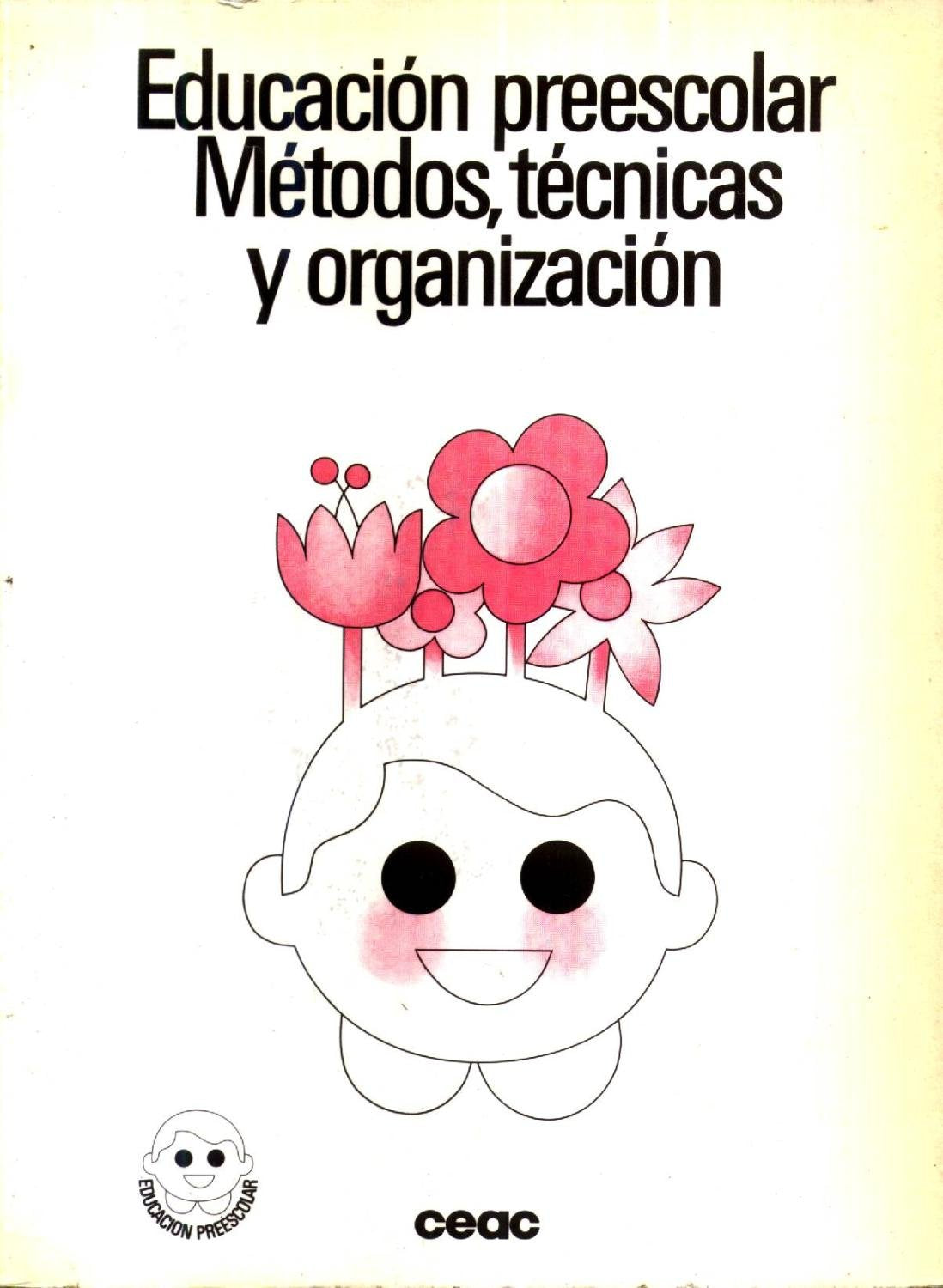 Educacion preescolar : metodos, tecnicas y programacion