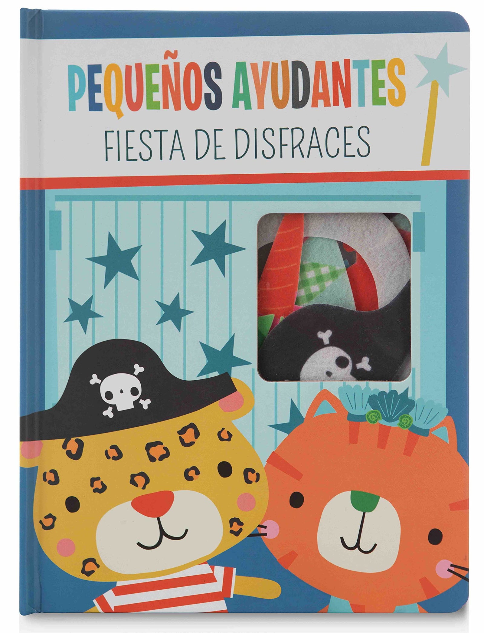 Pequeños ayudantes. Fiesta de disfraces (Castellano - A PARTIR DE 3 AÑOS - MANIPULATIVOS (LIBROS PARA TOCAR, JUGAR Y PINTAR), POP-UPS - Otros libros)