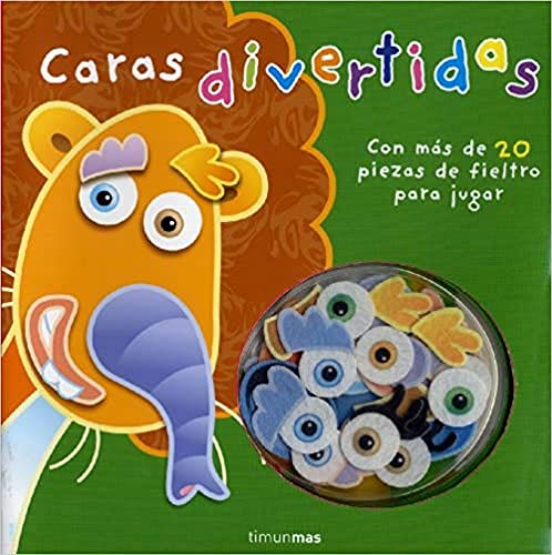 Caras divertidas: 1 (Libros con elementos para jugar)