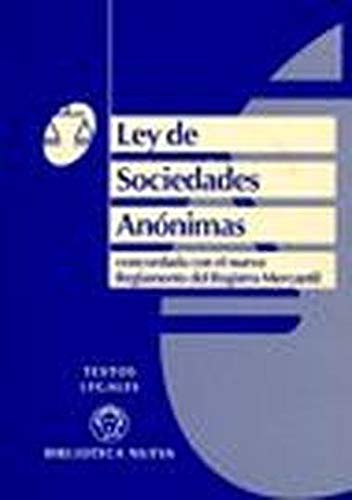 LEY SOCIEDADES ANONIMAS (TEXTOS LEGALES)