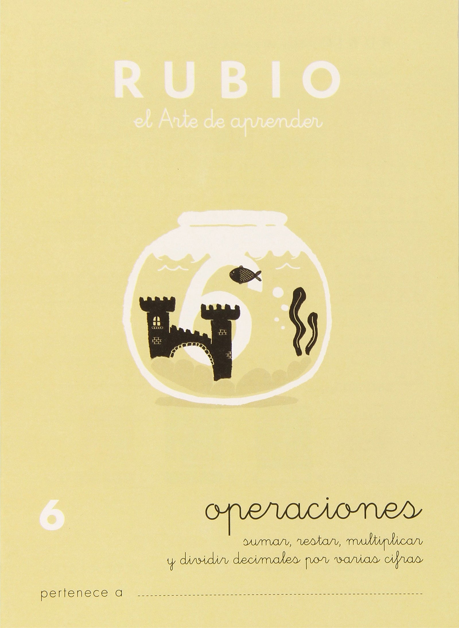 Rubio PR-6 - Cuaderno problemas (Operaciones y Problemas RUBIO)