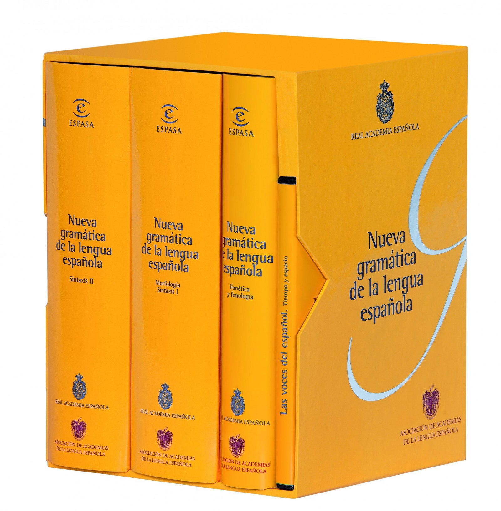 Nueva gramática de la lengua española (Pack): Fonética y fonología. Morfología. Sintaxis (NUEVAS OBRAS REAL ACADEMIA)